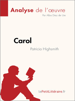 cover image of Carol de Patricia Highsmith (Analyse de l'œuvre)